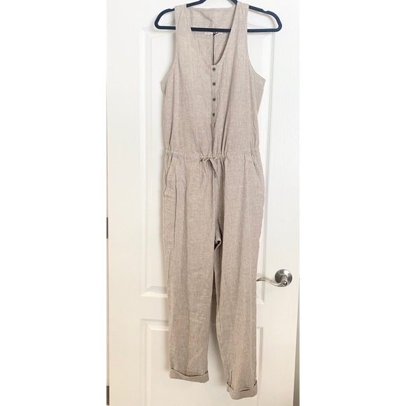 Prana Pants - Prana NWT Small Romper Jumpsuit 100% Cotton Linen